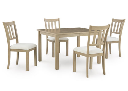 Juego comedor Calmoro (5 piezas)