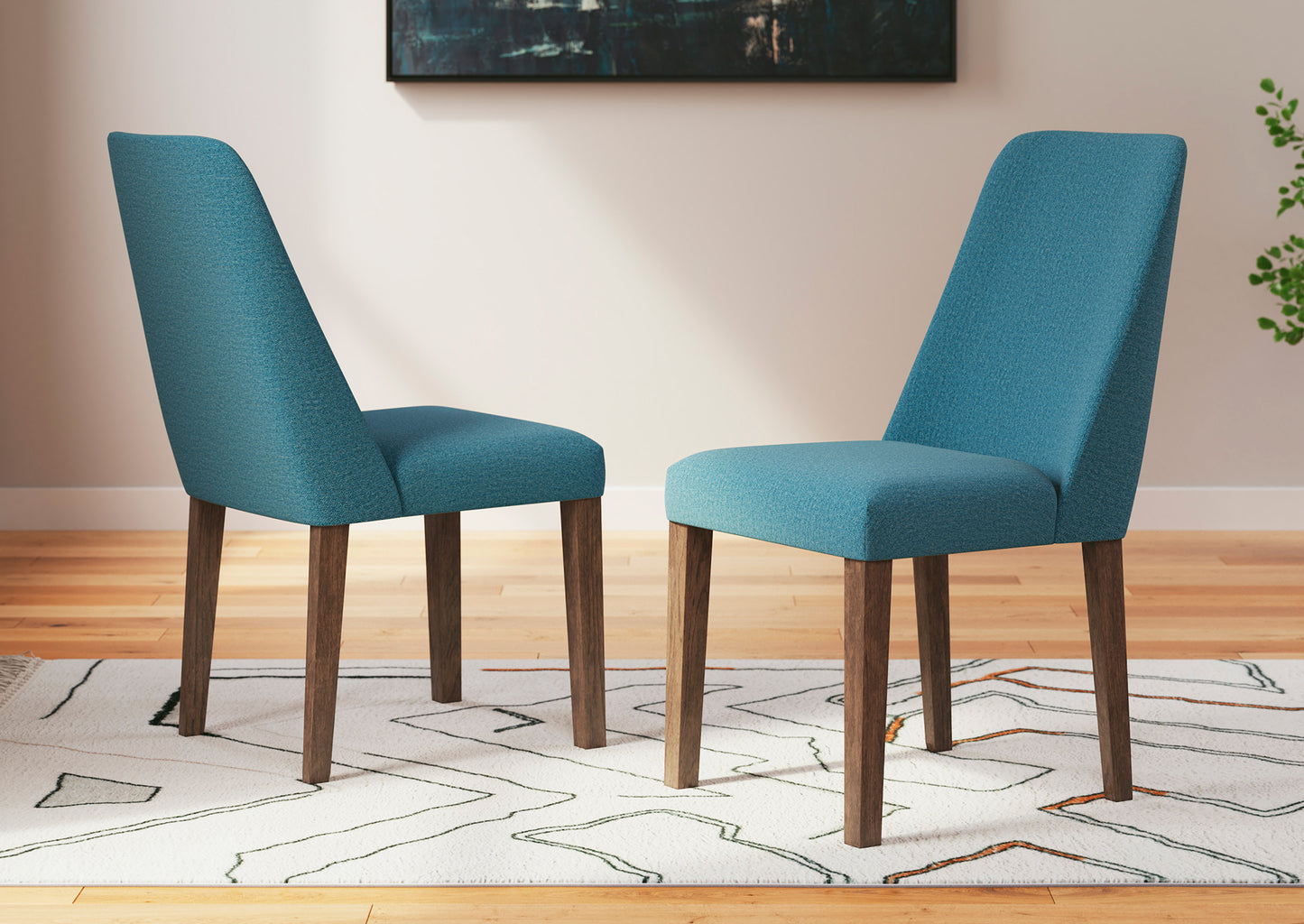 Silla comedor Lyncott blue