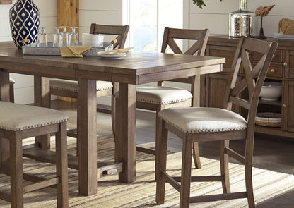 Mesa comedor alta Moriville extensible