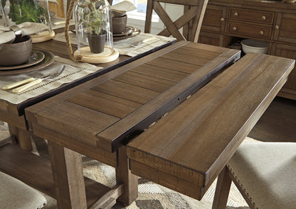 Mesa comedor alta Moriville extensible