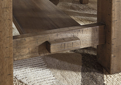 Mesa comedor alta Moriville extensible