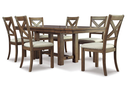 Juego comedor Moriville (7 piezas)