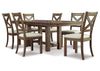 Juego comedor Moriville (7 piezas)