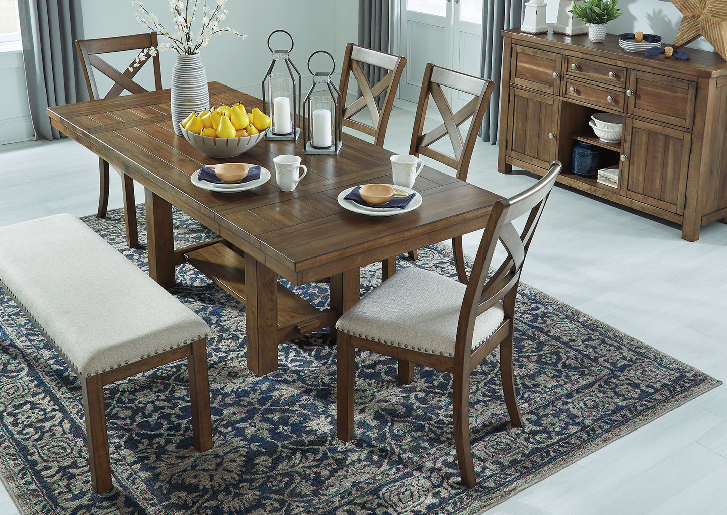 Mesa comedor Moriville extensible