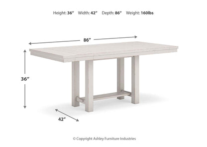 Mesa comedor Robbinsdale extensible