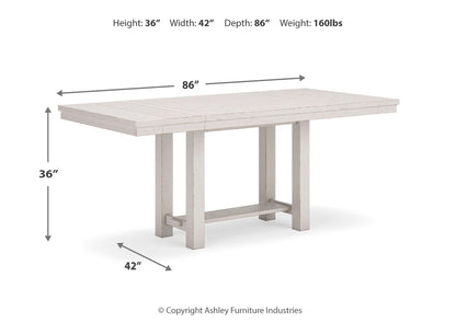 Juego comedor alto Robbinsdale (7 piezas)
