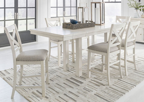 Juego comedor alto Robbinsdale (7 piezas)