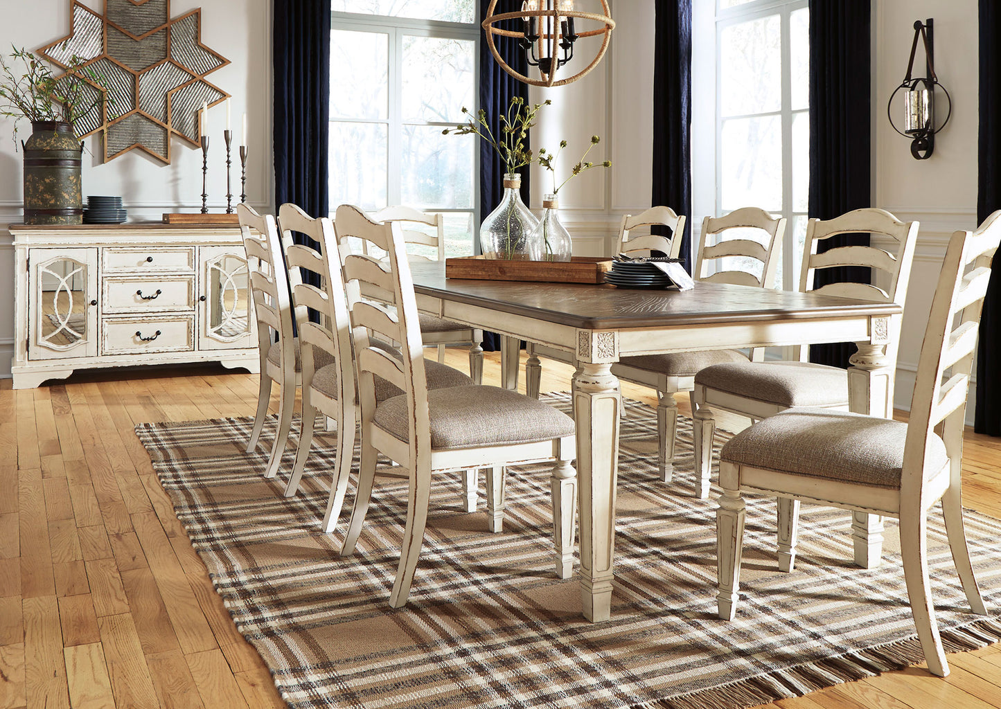 Mesa comedor Realyn extensible