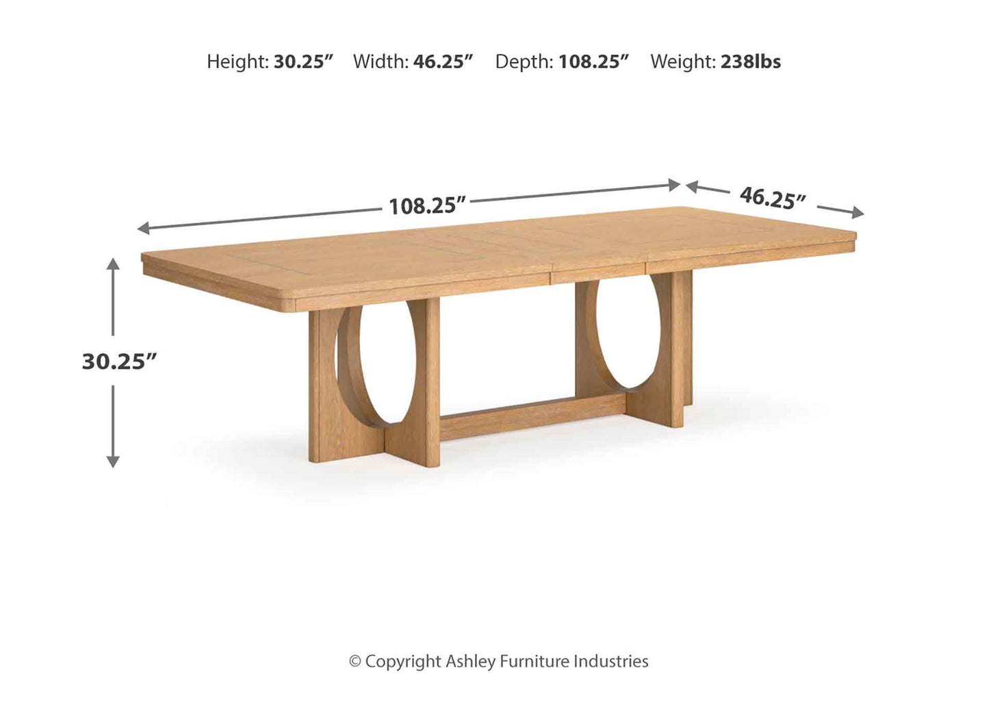 Mesa comedor Rencott extensible