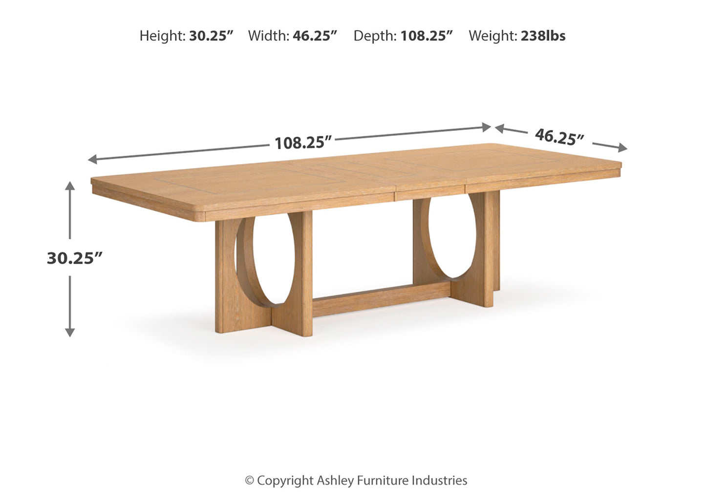 Juego comedor Rencott (7 piezas)