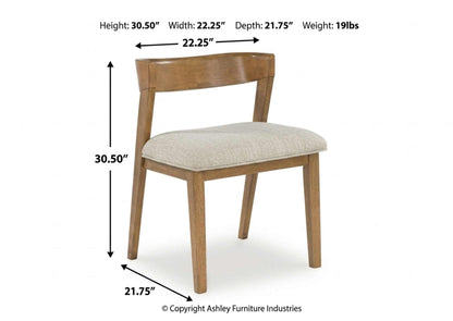 Silla comedor Kristiland auxiliar