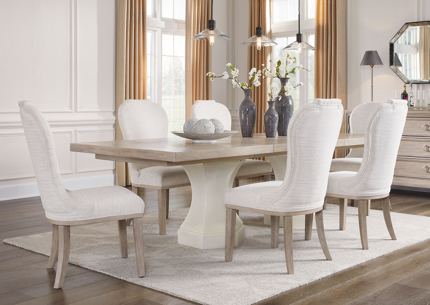Juego comedor Jorlaina (8 piezas)