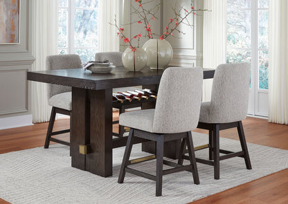 Juego comedor alto Burkhaus (5 piezas)