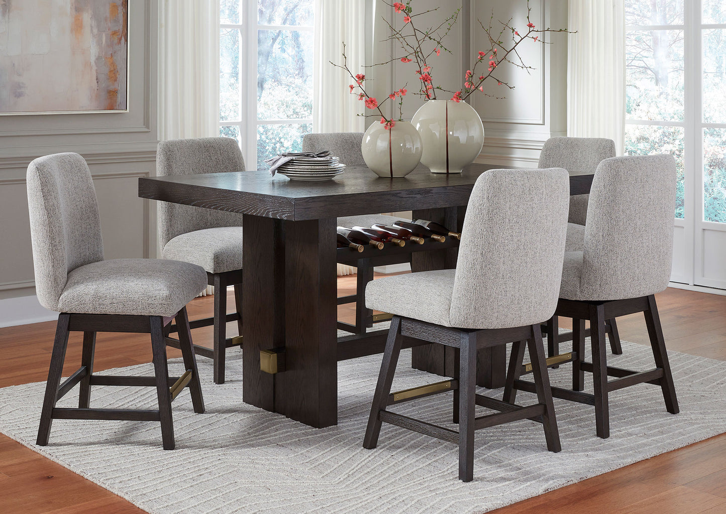 Mesa comedor alta Burkhaus