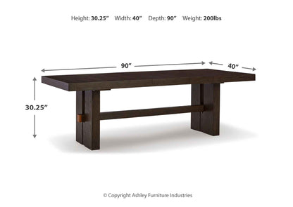 Mesa comedor Burkhaus extensible