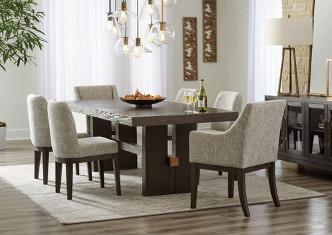 Juego comedor Burkhaus sitiales (7 piezas)