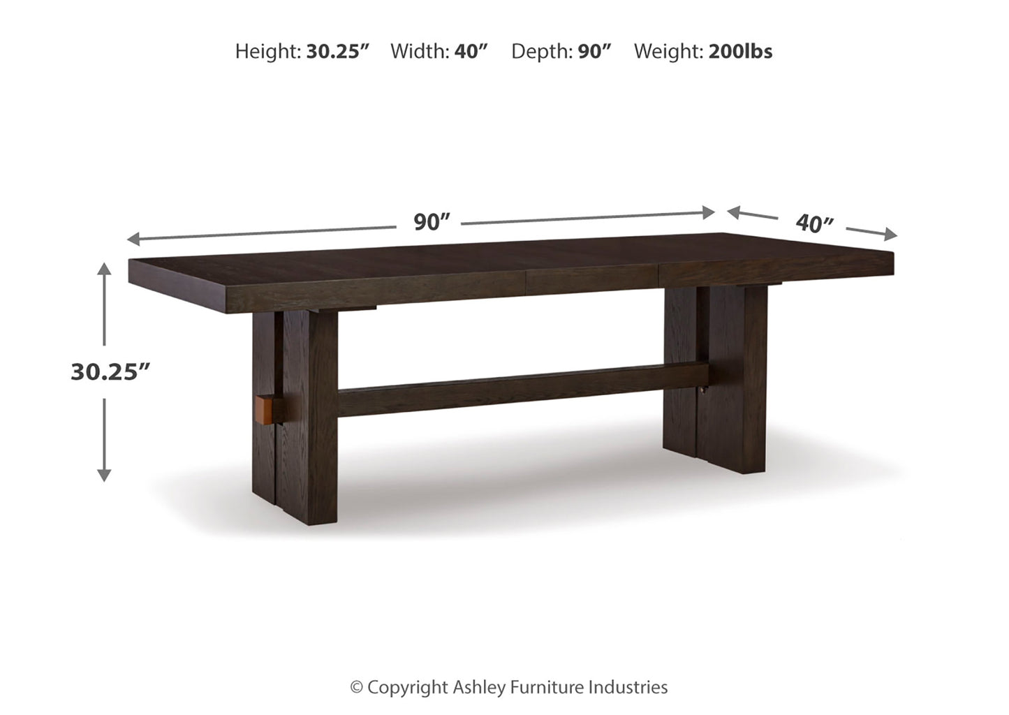 Juego comedor Burkhaus (7 piezas)