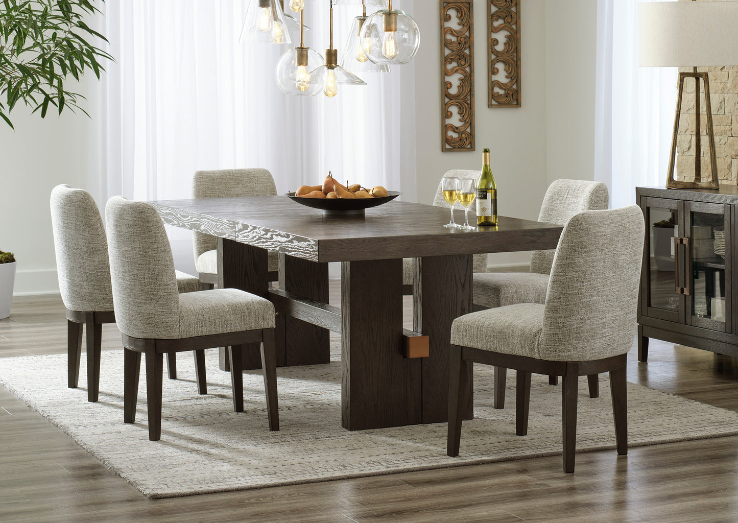 Juego comedor Burkhaus (7 piezas)