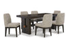 Juego comedor Burkhaus (7 piezas)