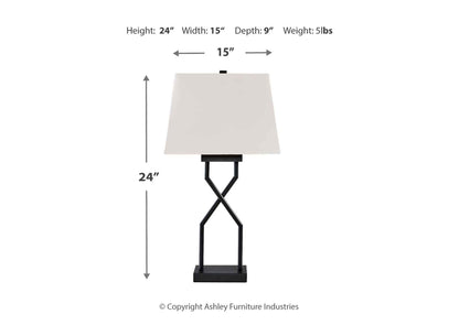 Lámpara de mesa Brookthrone (2 unidades)