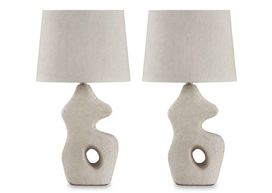 Lámpara de mesa Chadrich (2 unidades)