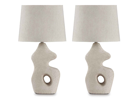 Lámpara de mesa Chadrich (2 unidades)