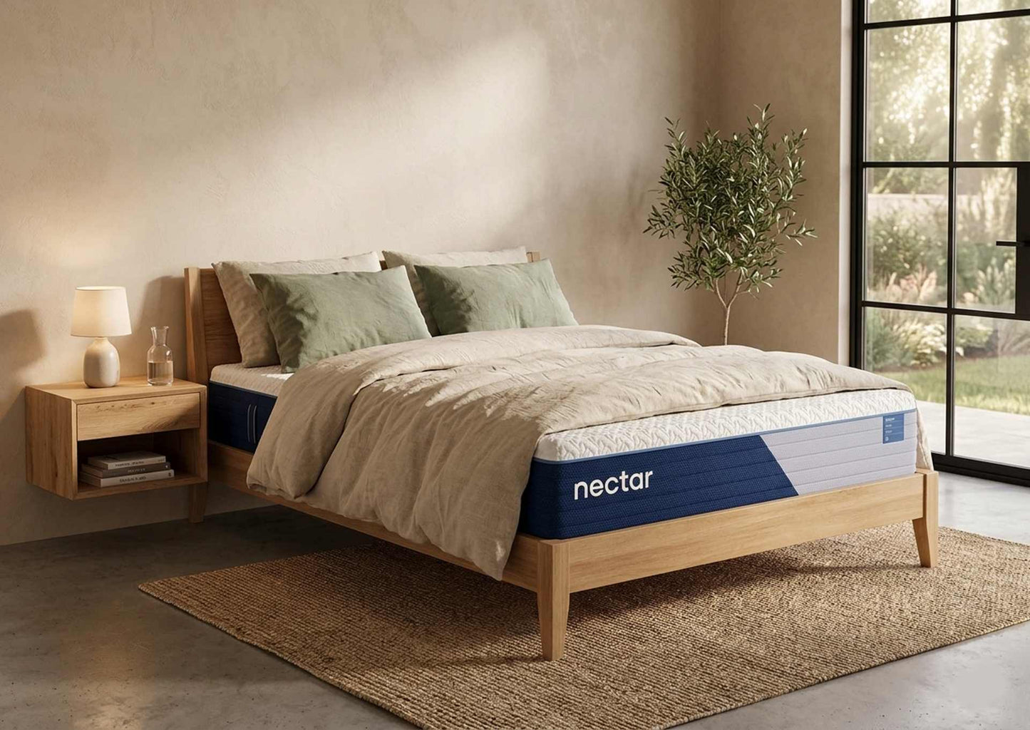 Colchón 2 plazas  Viscoelástica Nectar Premier