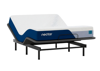 Conjunto Base Eléctrica comfort y colchón  Premier Memory Foam king americano