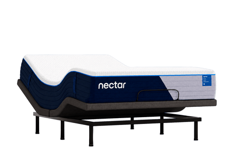 Conjunto Base Eléctrica ajustable y colchón  Premier Memory Foam king americano