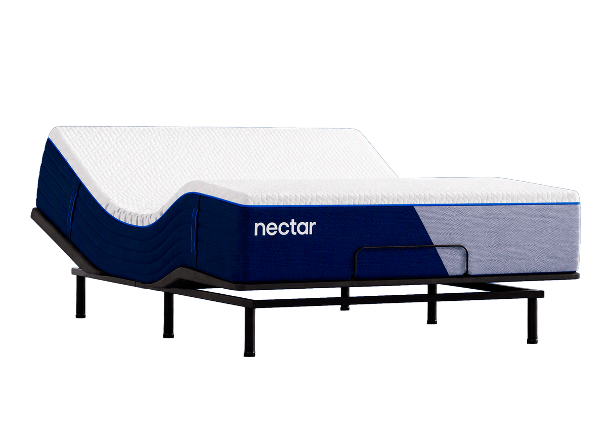 Conjunto Base Eléctrica comfort y colchón  Premier Hybrid king americano