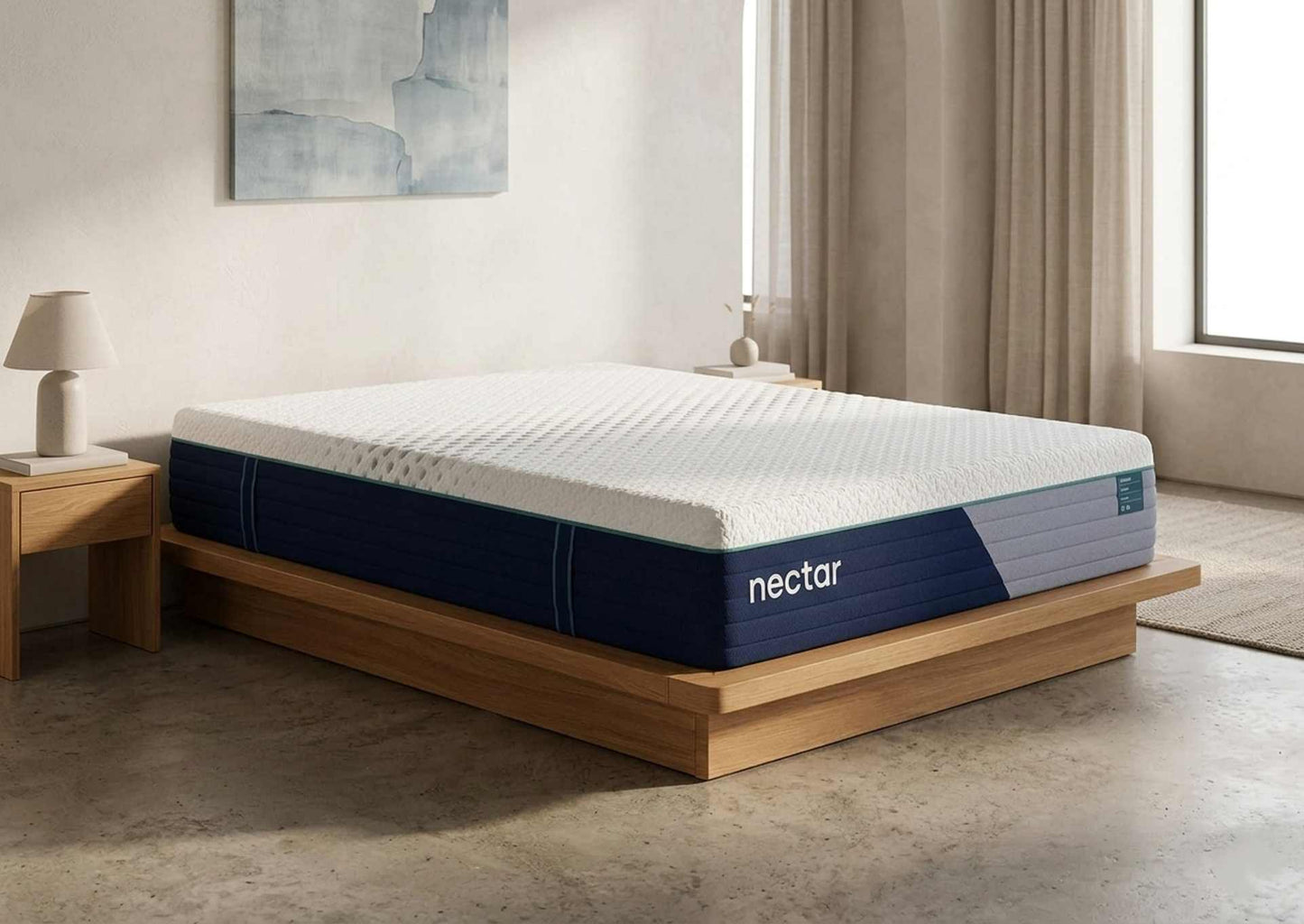 Colchón king Nectar Luxe Hybrid
