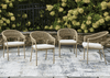 Sillas de comedor terraza Ocean Park (set 4 unidades)