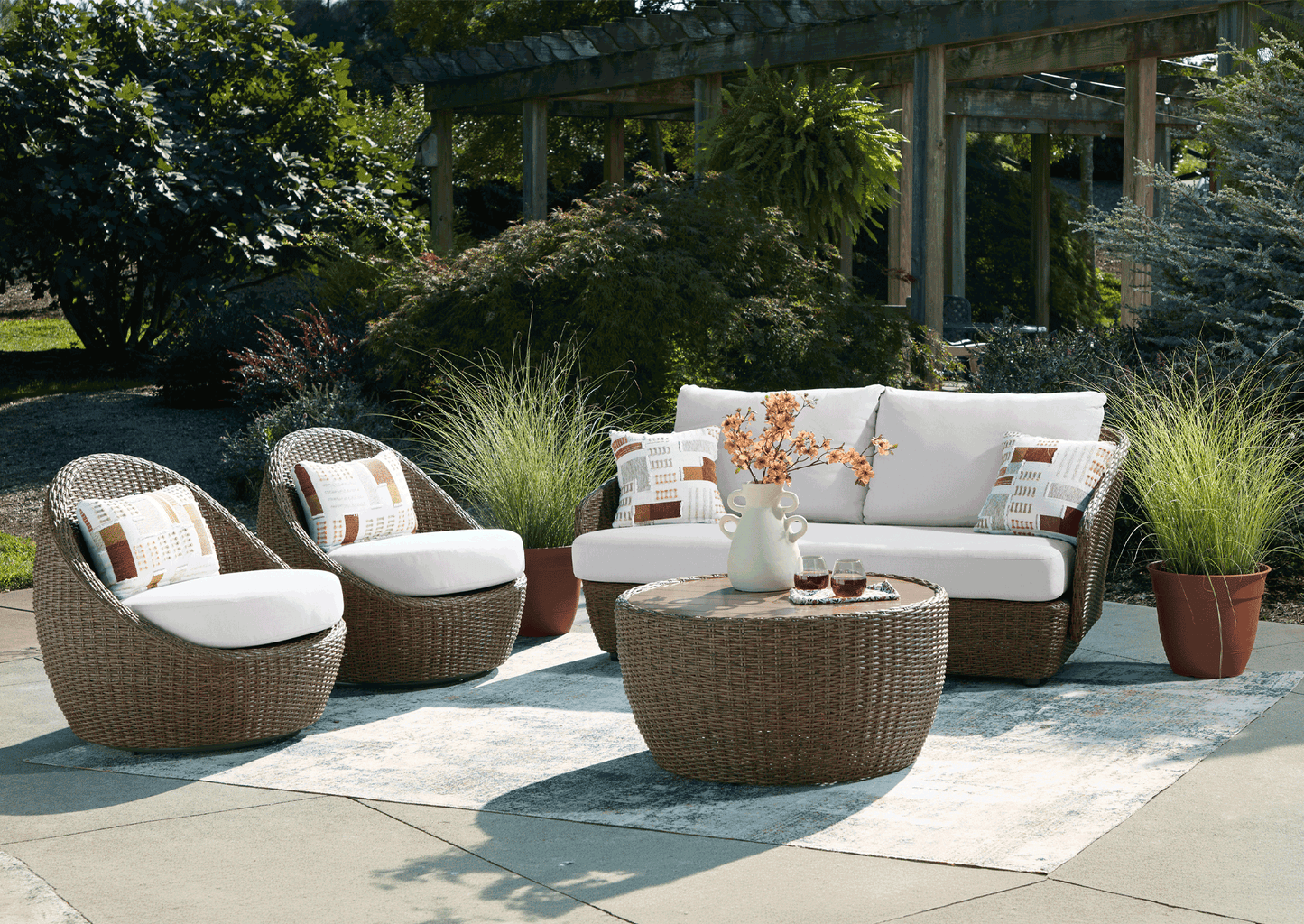 Set terraza Cardiff Beach
