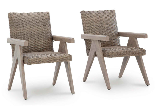 Silla comedor terraza Carisbo (set 2 unidades)
