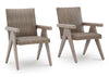 Silla comedor terraza Carisbo (set 2 unidades)