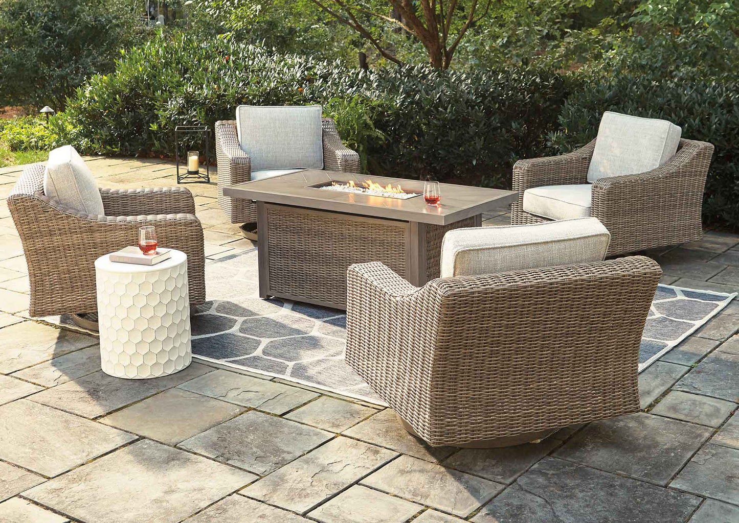 Mesa de fuego terraza Beachcroft