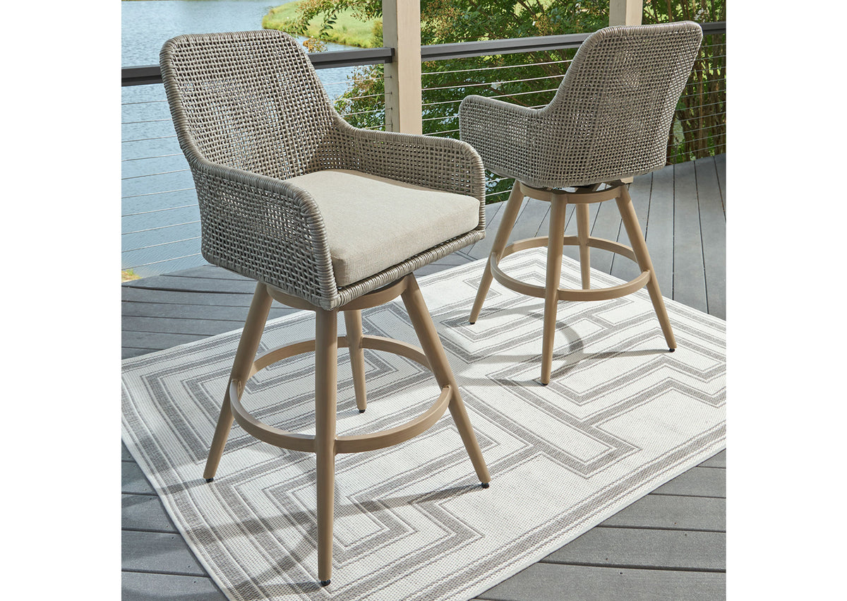 Silla bar terraza Seton Creek   (set 2 unidades)