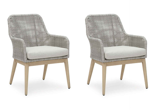 Silla comedor terraza Seton Creek (set 2 unidades)