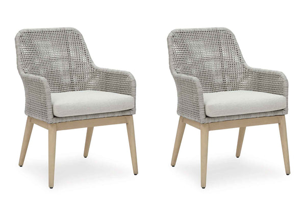 Silla comedor terraza Seton Creek (set 2 unidades)