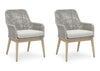 Silla comedor terraza Seton Creek (set 2 unidades)