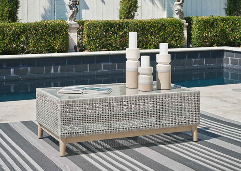 Mesa de centro terraza Seton Creek
