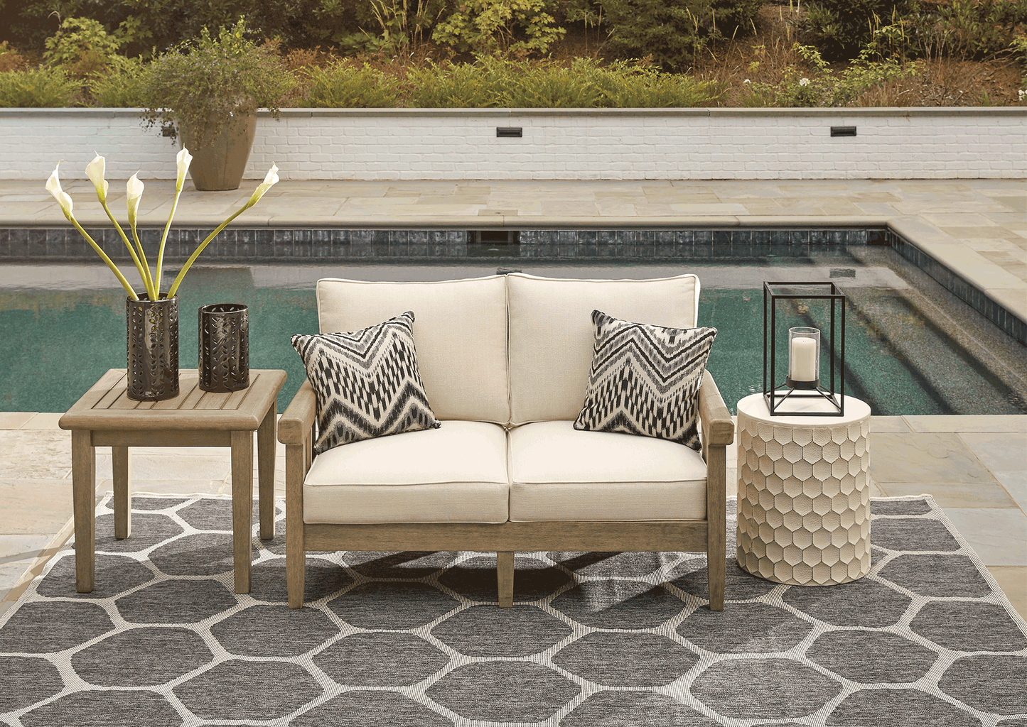 Mesa lateral terraza Gerianne