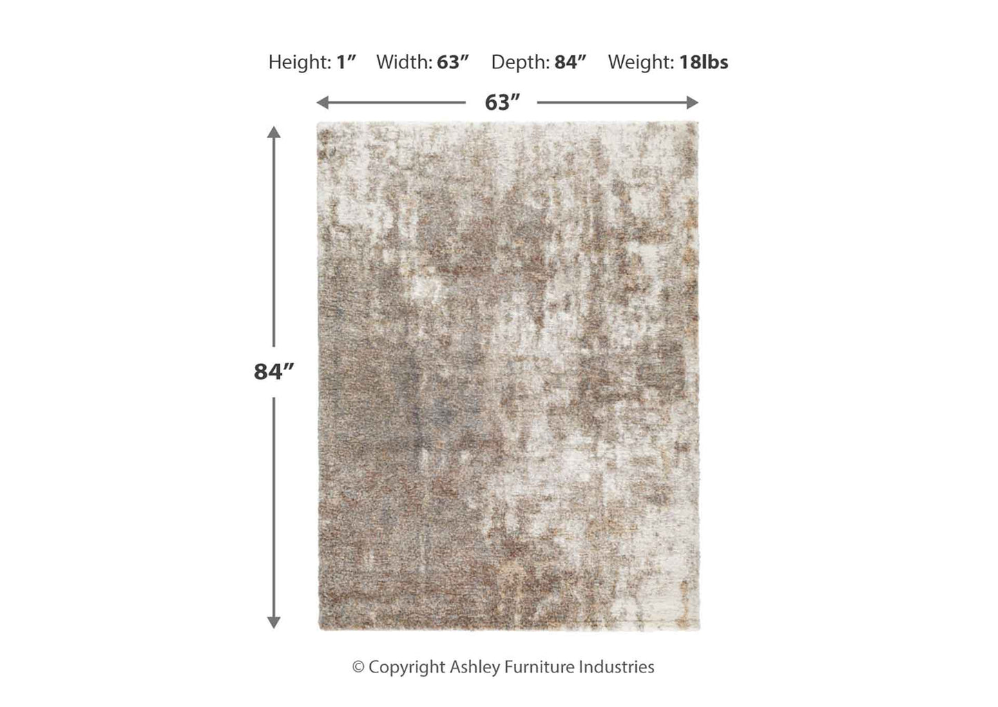 Alfombra Pearidge 160x210 cm