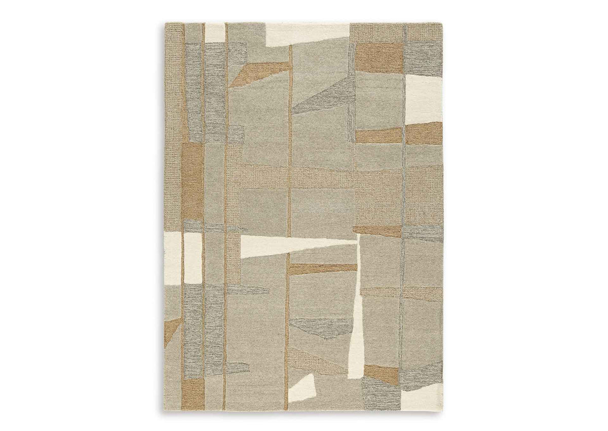 Alfombra Abbotton 230x300cm - Taupe/Gris/Caramelo