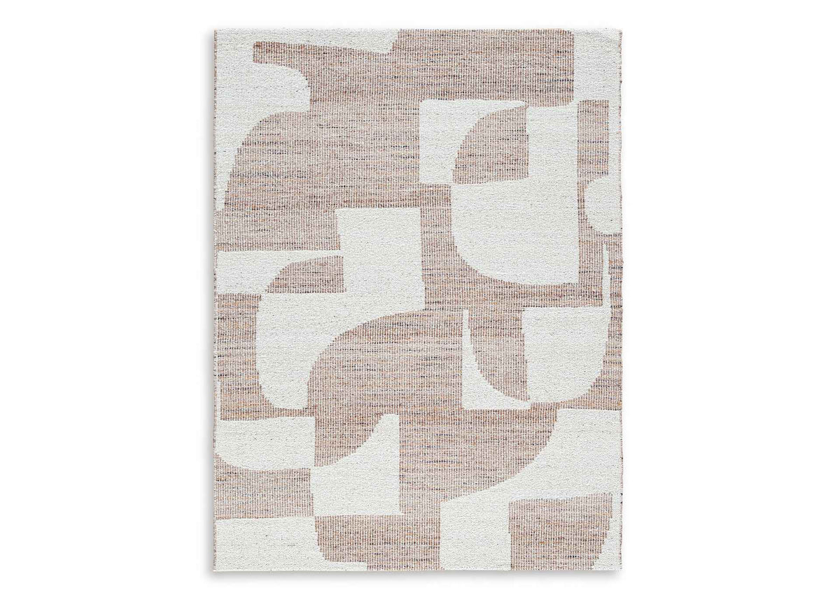 Alfombra Brynnfield 160x210 cm - Beige/Marrón