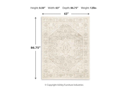 Alfombra Gatwell 160x220 cm