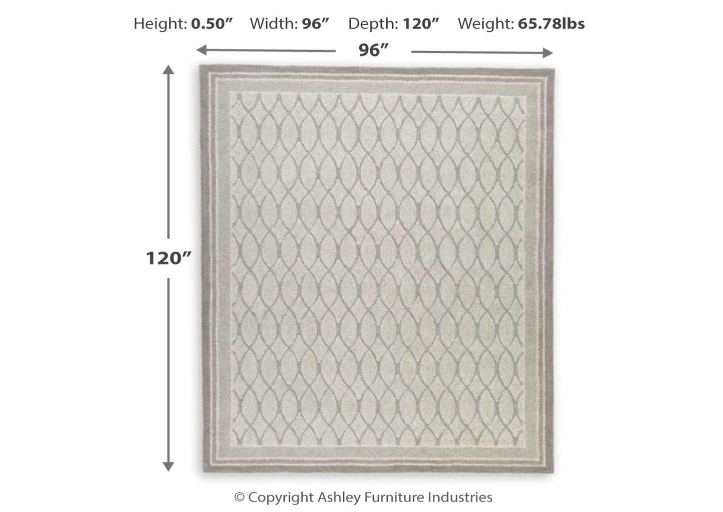 Alfombra Wimney 250x310 cm