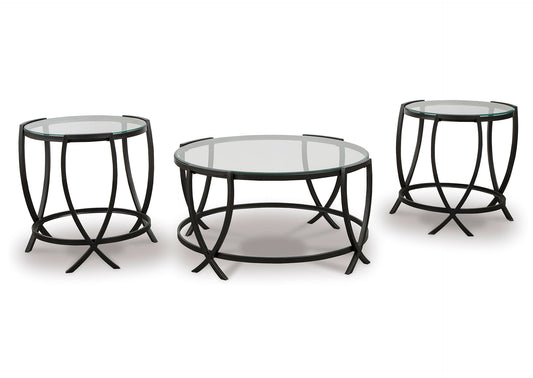 Set de mesas Tarrin (3 piezas)
