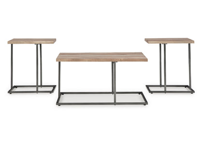 Set de mesas Albreane (3 piezas)