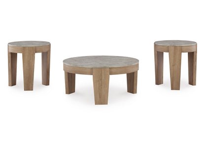 Set de mesas Guystone (3 piezas)